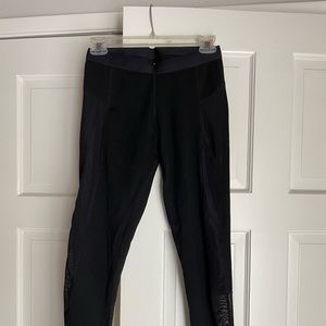 Mesh adidas legging workout pants